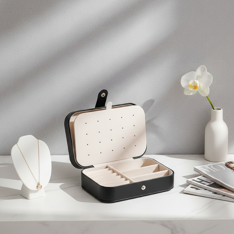 Estuche de Joyas Portátil ÉLITE – Elegancia que Viaja Contigo