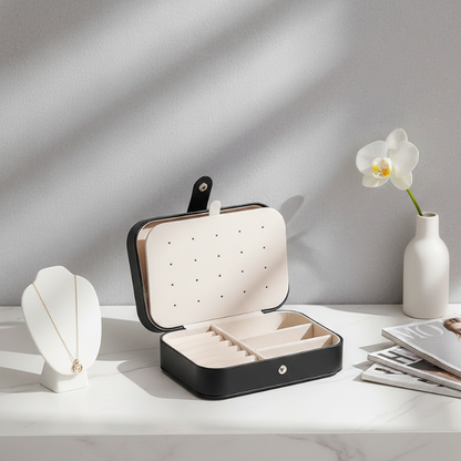 Estuche de Joyas Portátil ÉLITE – Elegancia que Viaja Contigo